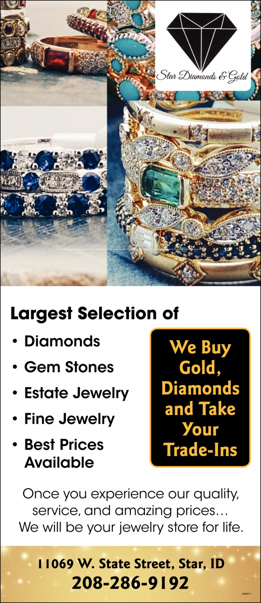 Diamonds and gold jewelry on sale store