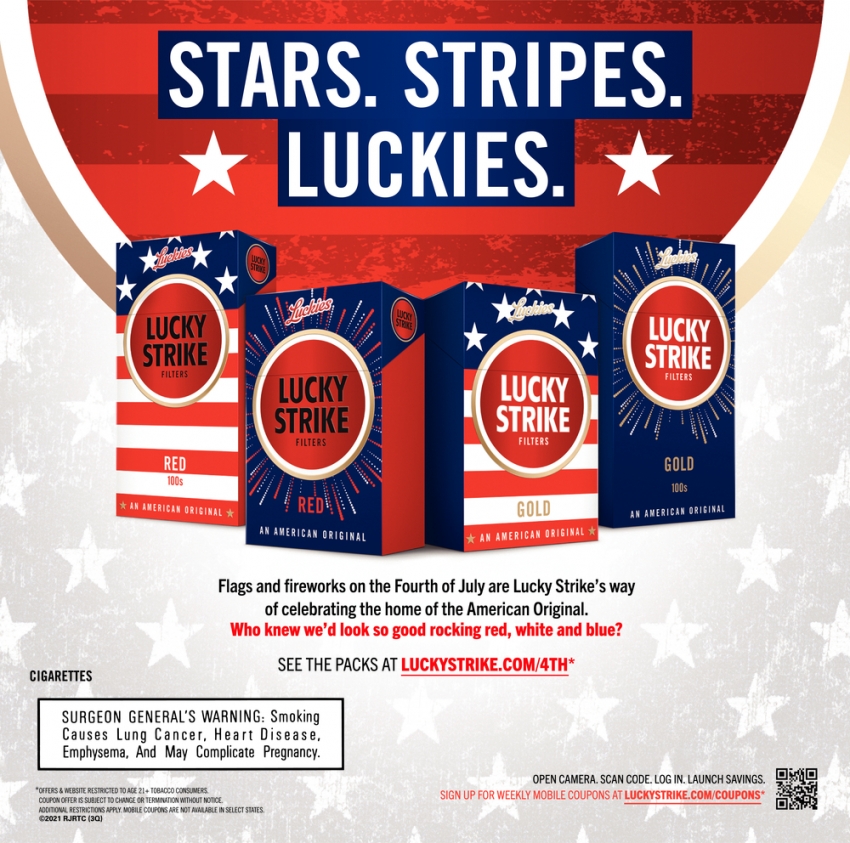 Stars. Stripes. Luckies., Lucky Strike